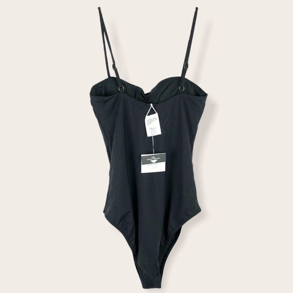 O'Neill One Piece Crisscross Front Swimsuit Black - Picture 7 of 11